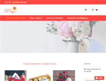 Tablet Screenshot of floristeriaeltulipan.com